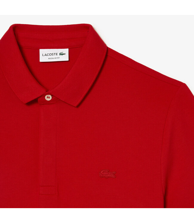 Smart Paris korte mouw polo rood