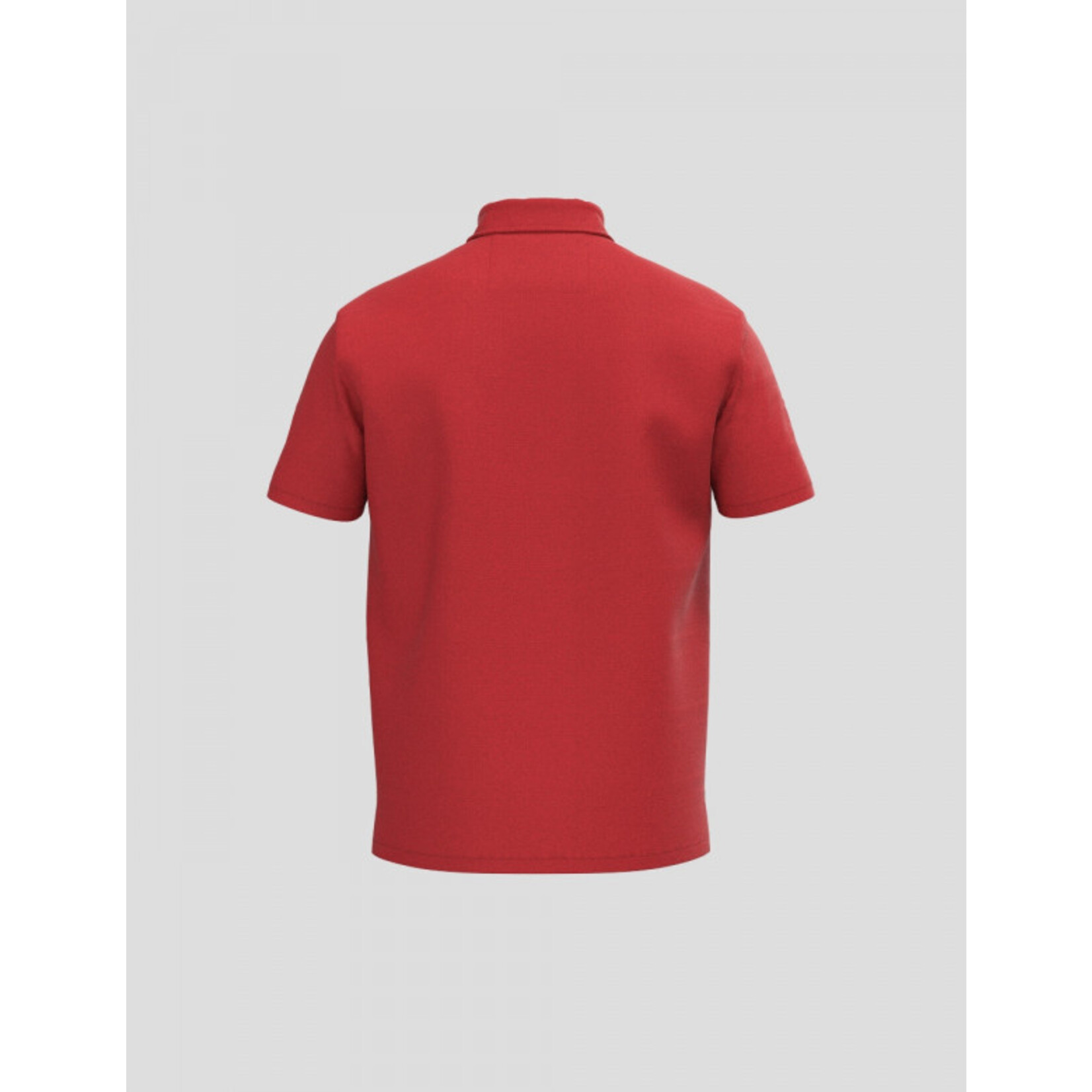 Batech regular fit polo clean essential rosso pomodoro