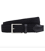 Rayon gevlochten stretch riem zwart