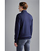 wollen vest met rits marine