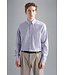regular fit overhemd blauw bruin ruit