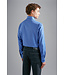 regular fit overhemd blauw print