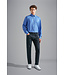 regular fit overhemd blauw print