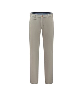 NORTH84 slim fit winter chino beige ruit