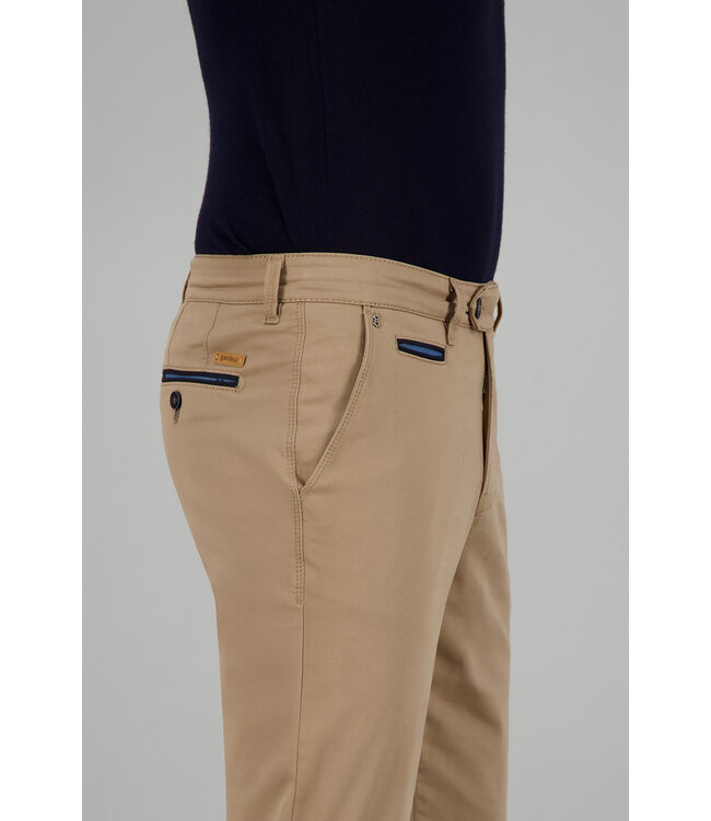 Benny-3 modern fit winter chino beige