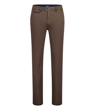 Gardeur Benny-3 modern fit winter chino bruin