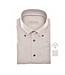 John Miller tailored fit flanel overhemd lichtbruin