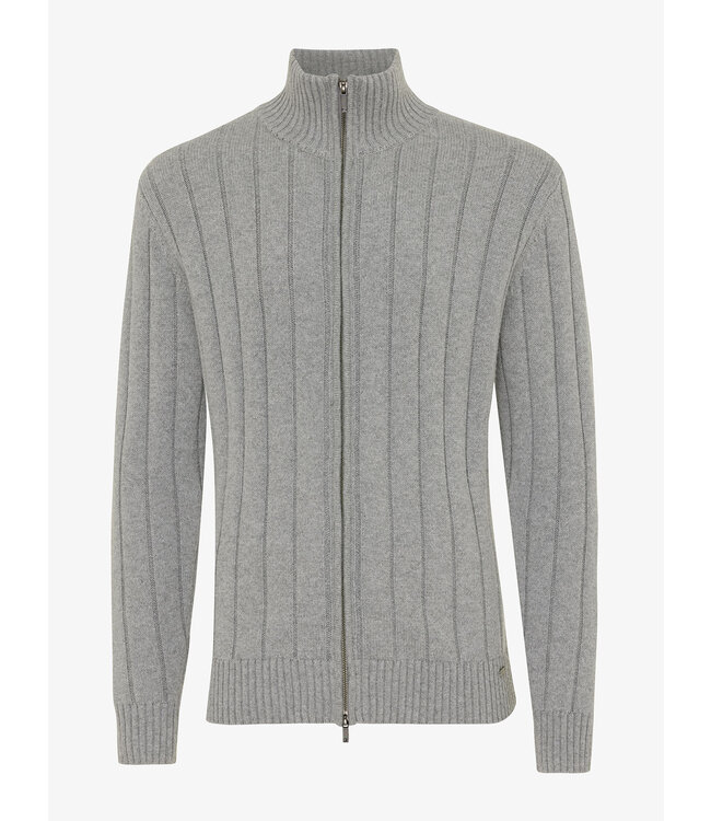 wollen vest lichtgrijs