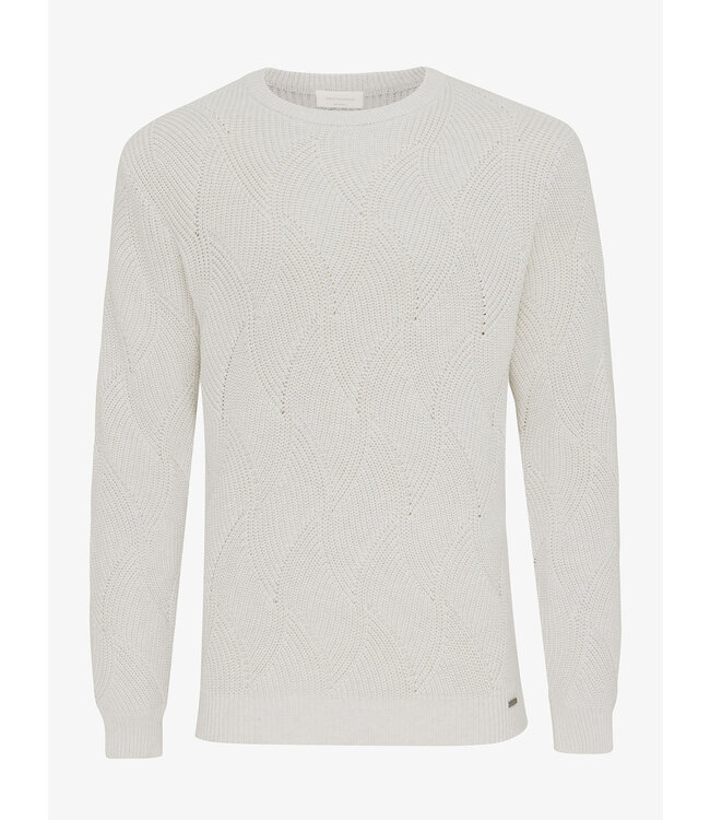 katoenen trui off white