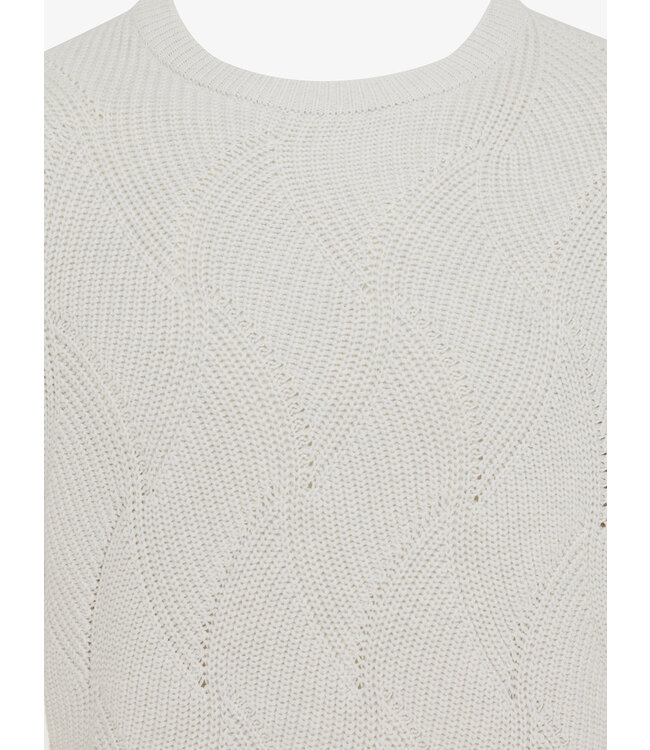 katoenen trui off white