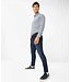 Chris slim fit jeans donkerblauw