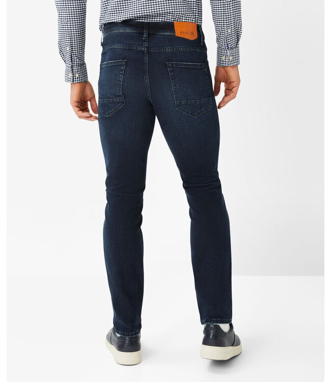 Chris slim fit jeans donkerblauw