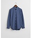regular fit flanellen overhemd blauw