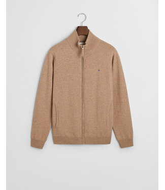 GANT lamswollen vest zand