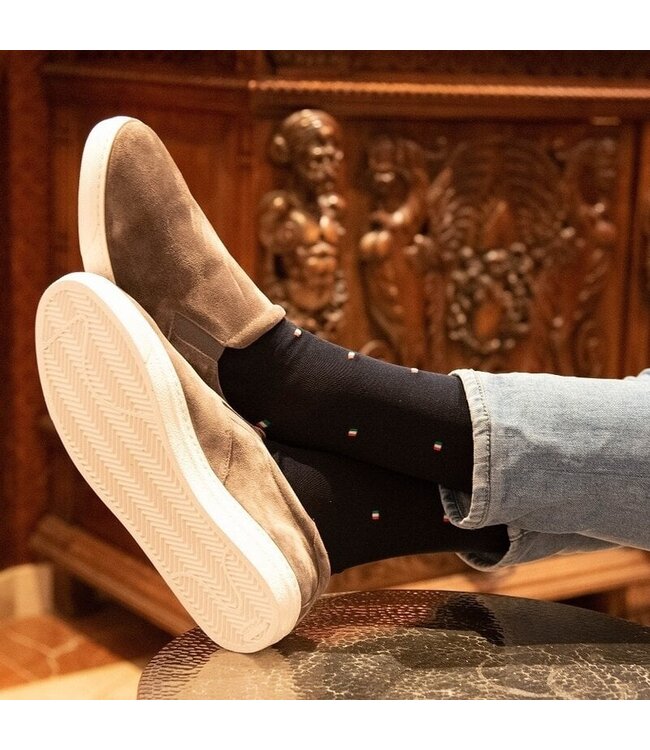 katoenen sokken Italiaanse vlag