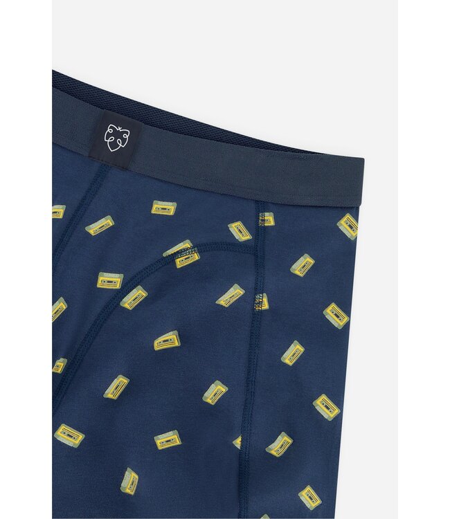 Underwear boxer Navy Casette Tape