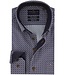 Portofino regular fit overhemd marine print