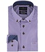 Portofino regular fit overhemd blauw streep