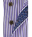 regular fit overhemd blauw streep