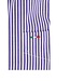 regular fit overhemd blauw streep