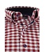 regular fit flanel overhemd rood ruit