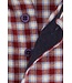 regular fit flanel overhemd rood ruit