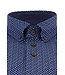 regular fit overhemd blauw print
