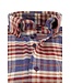 regular fit flanel overhemd rood ruit