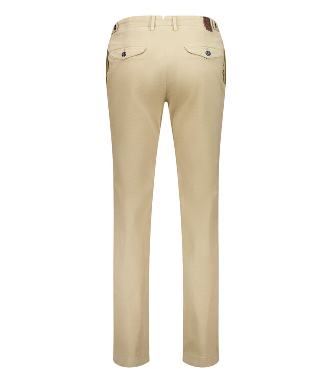 Tassito-4 taperd fit winter chino zand