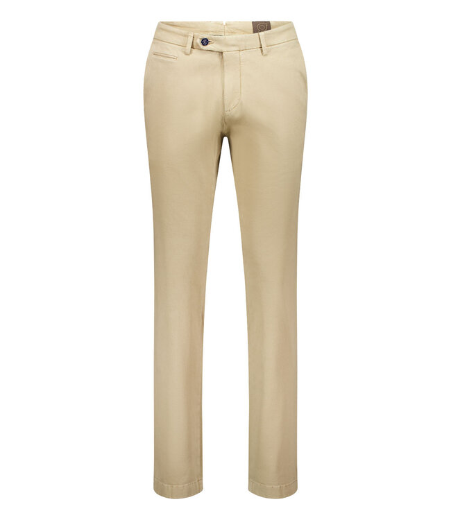 Tassito-4 taperd fit winter chino zand
