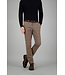 Sauvage slim fit winter chino bruin ruit