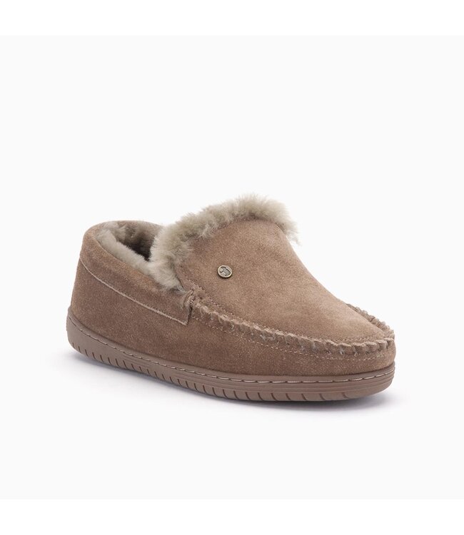 Grizzly suède pantoffel mud