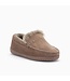 Grizzly suède herenpantoffel mud