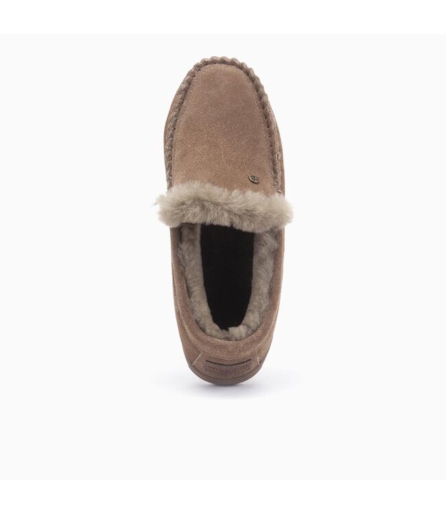 Grizzly suède pantoffel mud