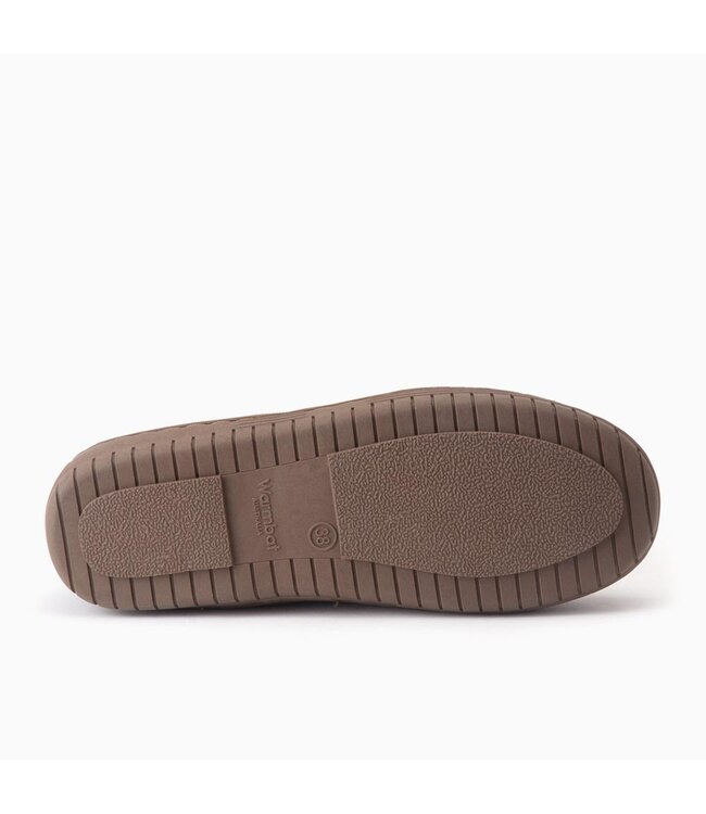 Grizzly suède pantoffel mud