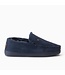 Warmbat Grizzly suède pantoffel marine