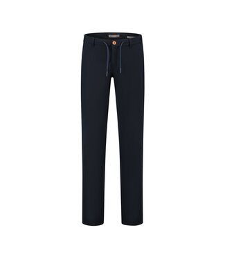 NORTH84 slim fit travel bonded chino marine