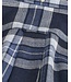 regular fit overhemd Schotse ruit blauw
