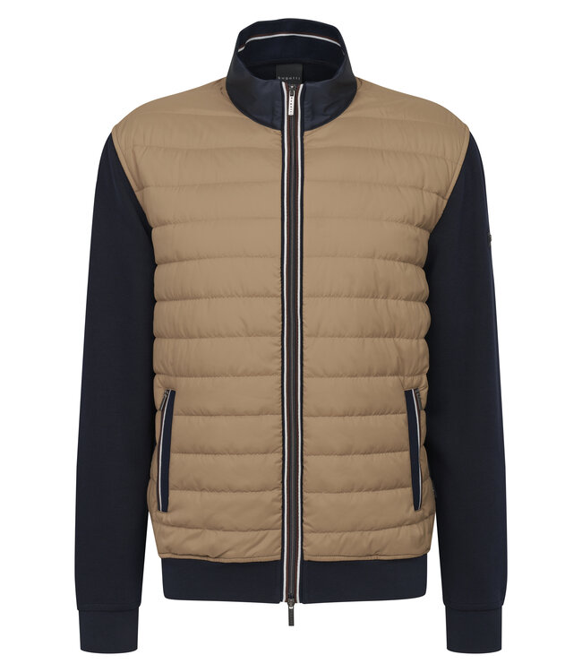 hybride vest taupe marine