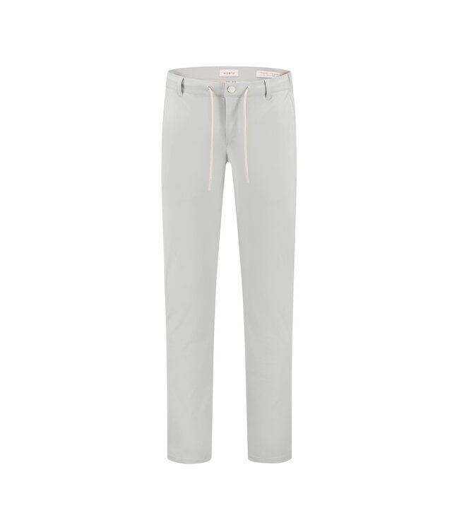 slim fit travel chino light grey