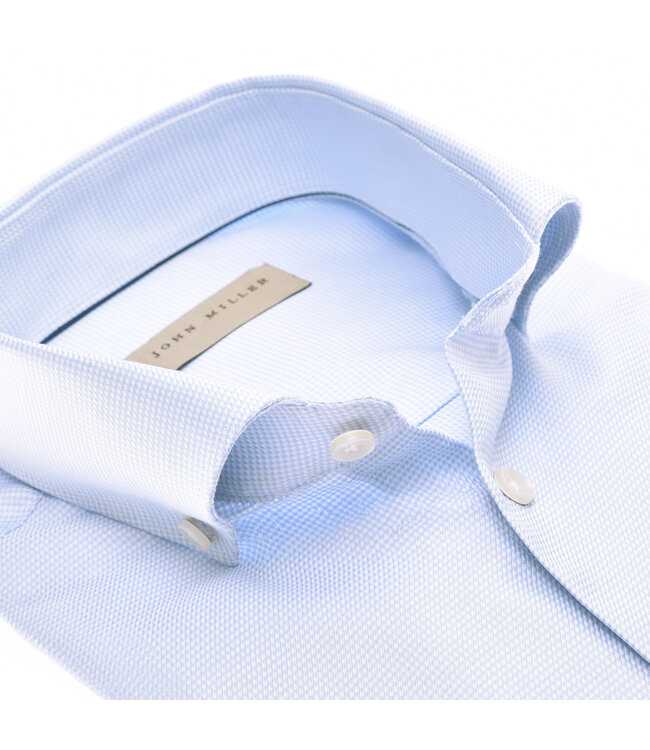 slim fit overhemd lichtblauw