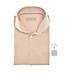 slim fit jersey overhemd beige