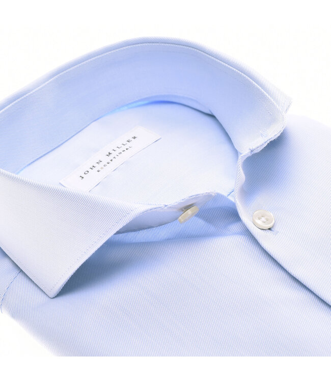 Exceptional slim fit overhemd lichtblauw