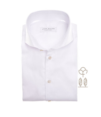 John Miller Exceptional slim fit overhemd wit