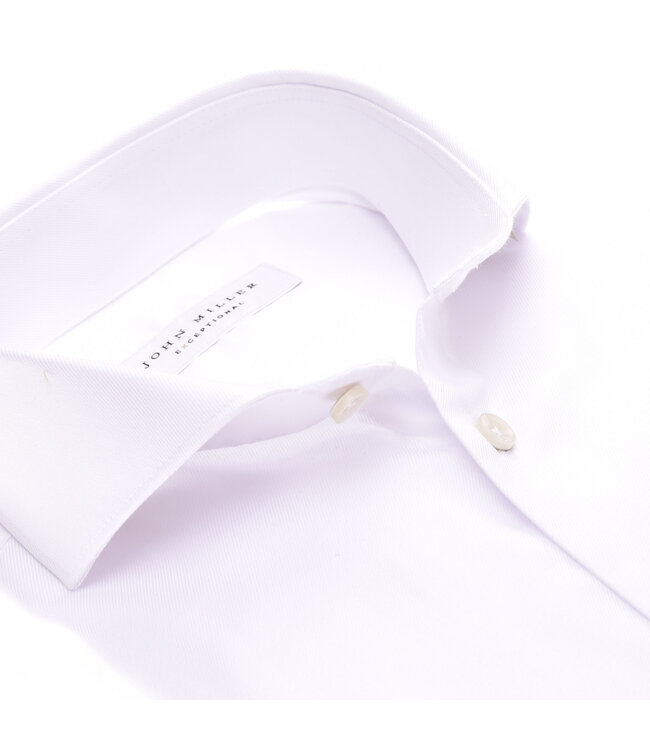Exceptional slim fit overhemd wit