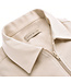 hyperstretch overshirt beige