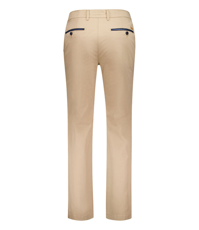 Benny-3 modern fit zomer chino beige