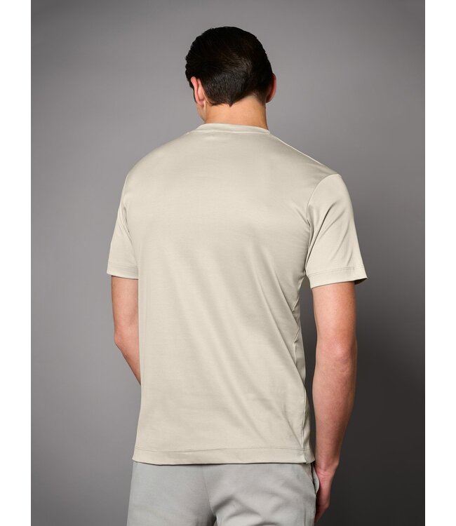 korte mouw t-shirt greige
