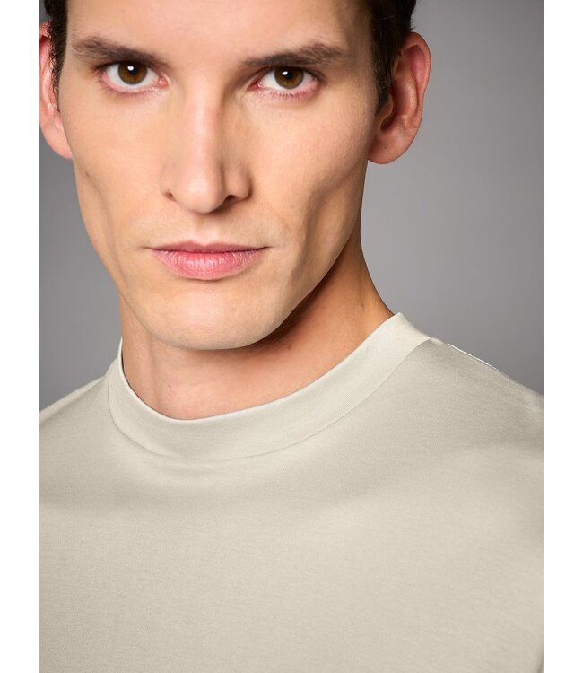 korte mouw t-shirt greige