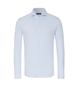 Desoto Luxury jersey overhemd lichtblauw